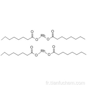 Dimère d&#39;octanoate de rhodium CAS 73482-96-9